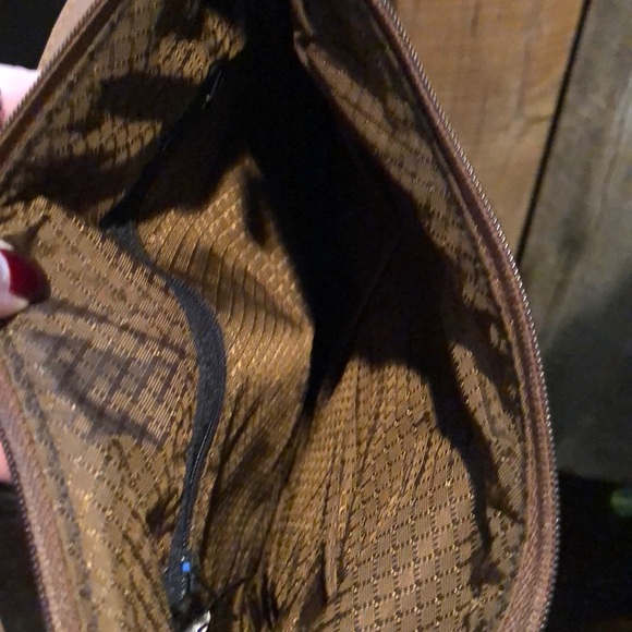 Danny K Multicolored, Paisley Designed Crossbody Bag, Size 11.5" X10.5" - Picture 8 of 9